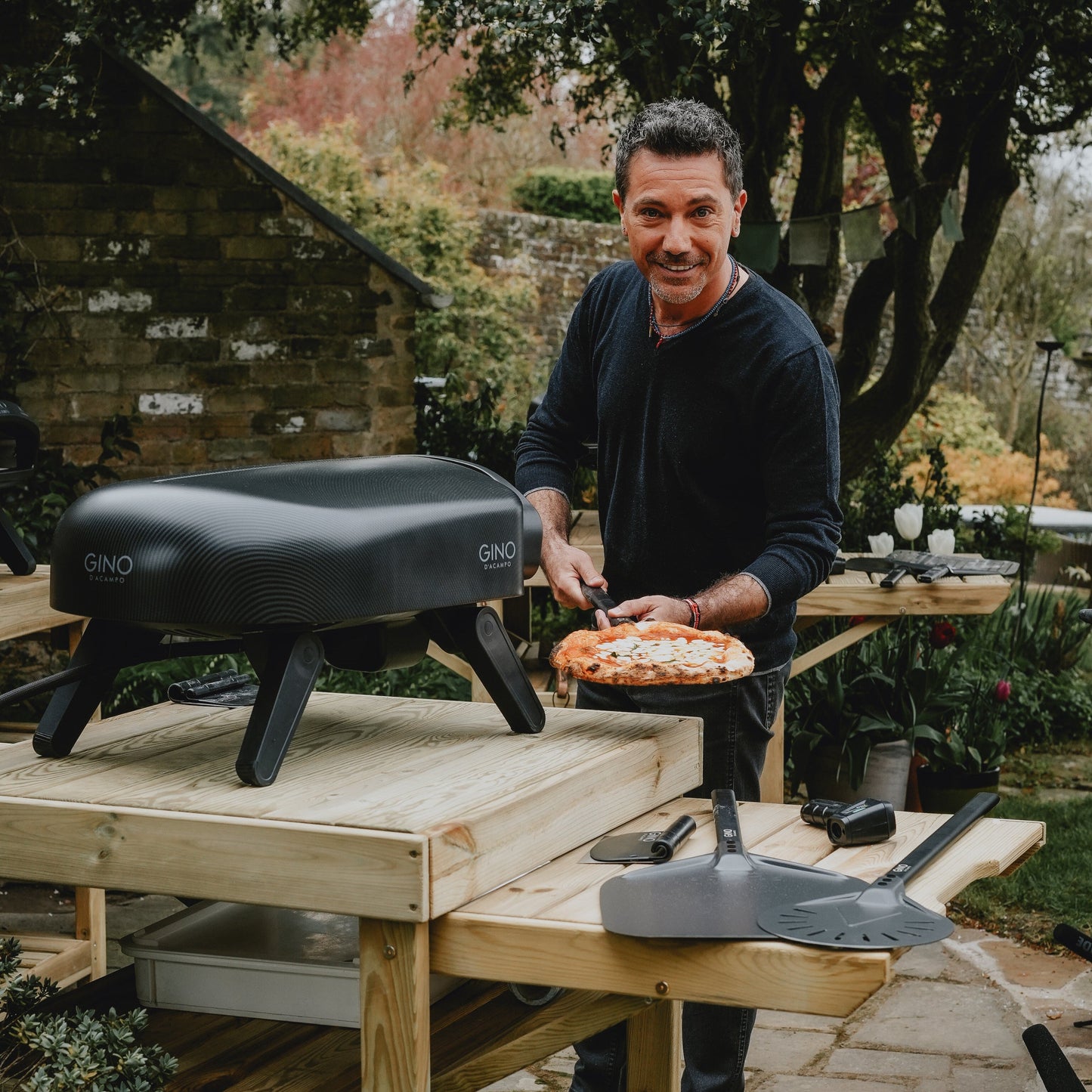 Vesuvio - 14" Gas Fired Pizza Oven