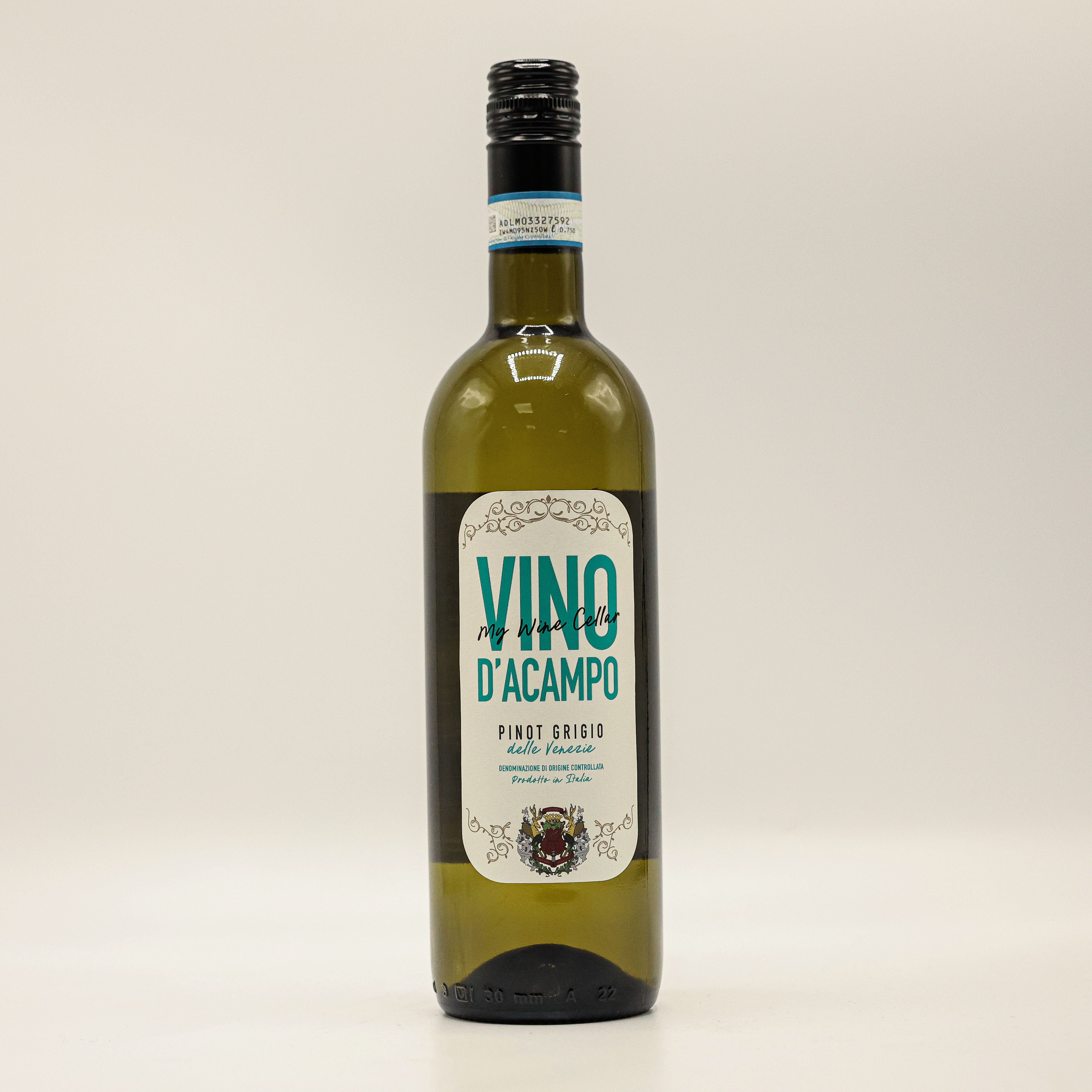 Vino D'Acampo Pinot Grigio delle Venezie White – Gino Pizza Ovens