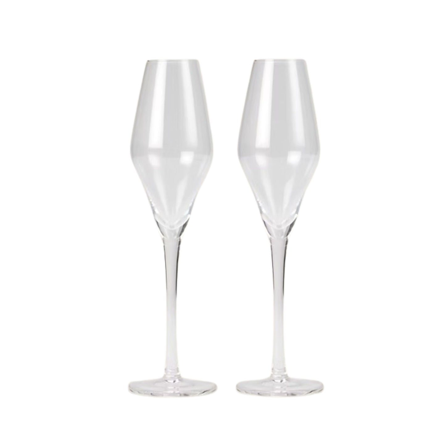 Gino D'Acampo 2 Pack Prosecco Champagne Flute Glasses