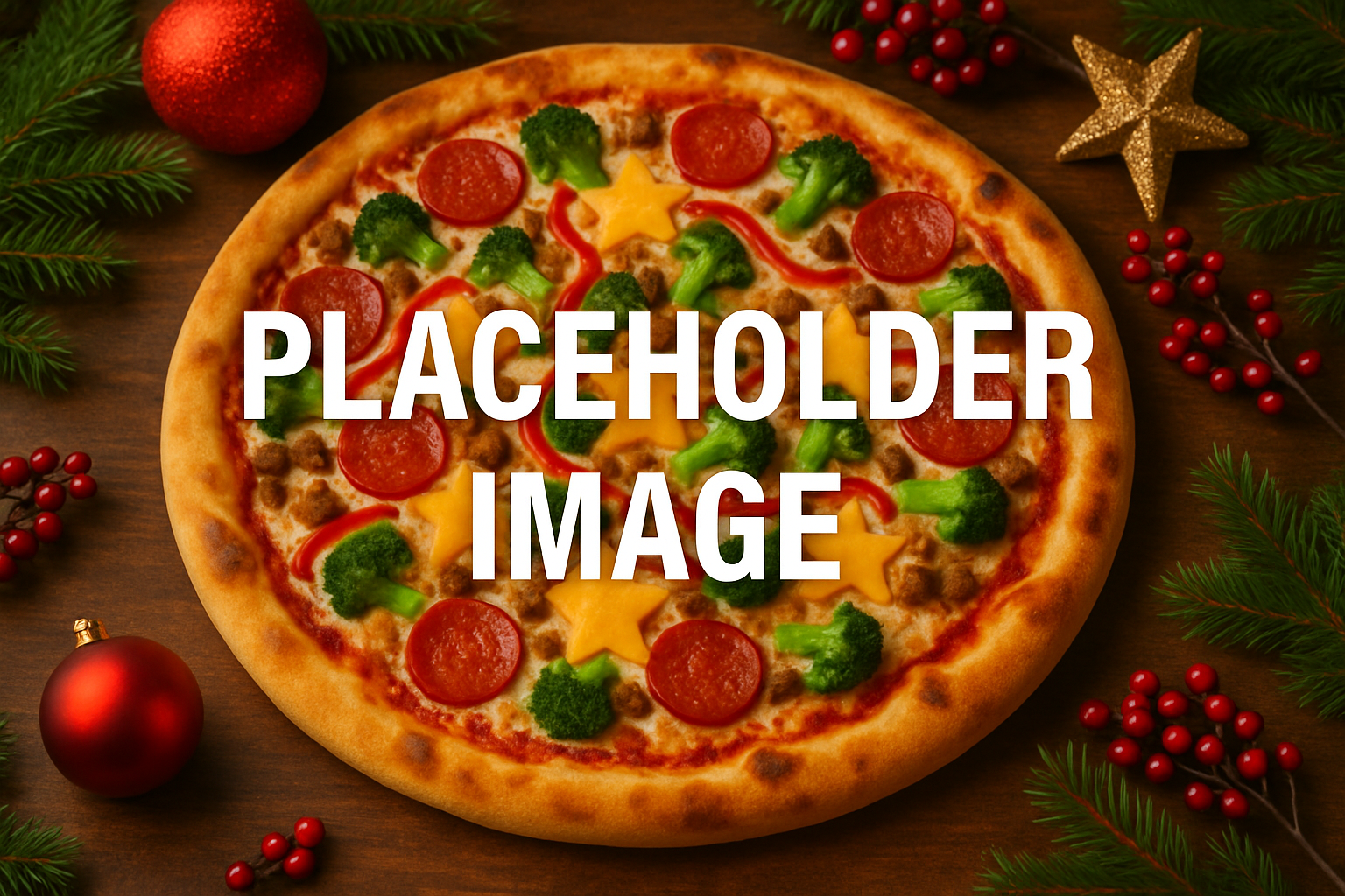 TEST Day 2 - Festive Pizza