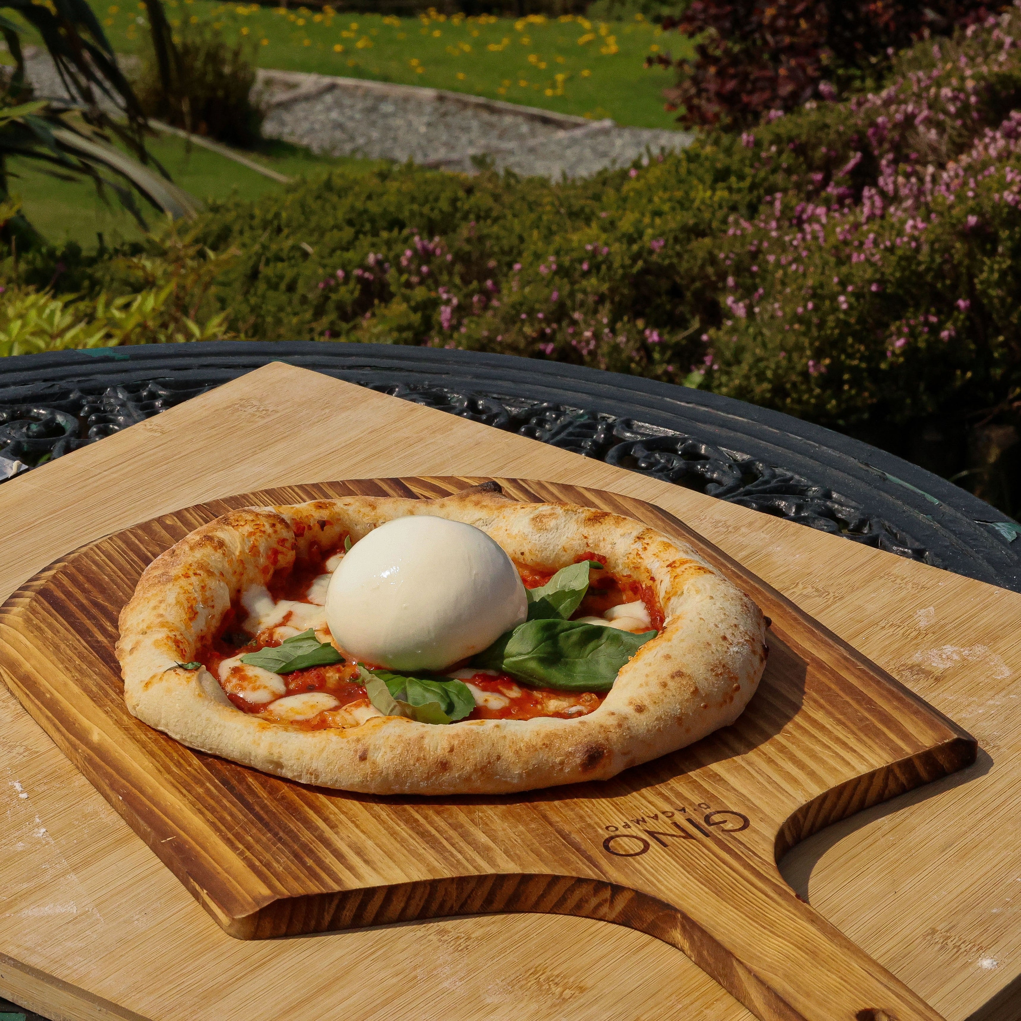 Margherita Pizza with Burrata