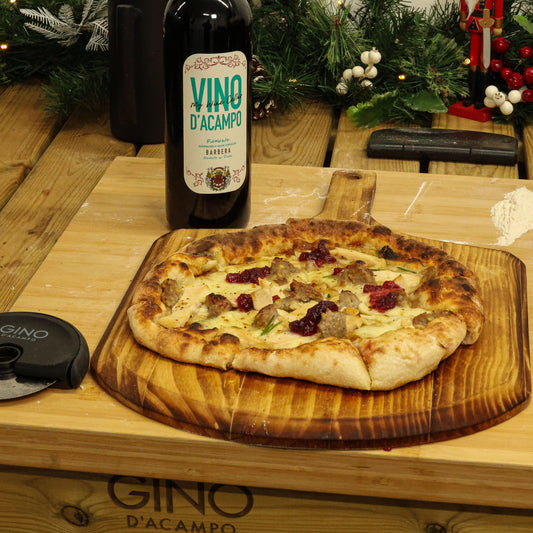 Day 5 - Christmas Turkey, Stuffing & Cranberry Pizza