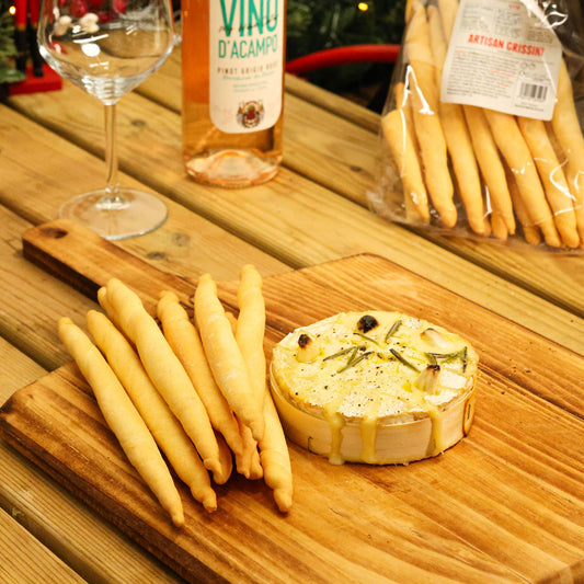 Day 7 - Warm Camembert with Casalinga Breadsticks