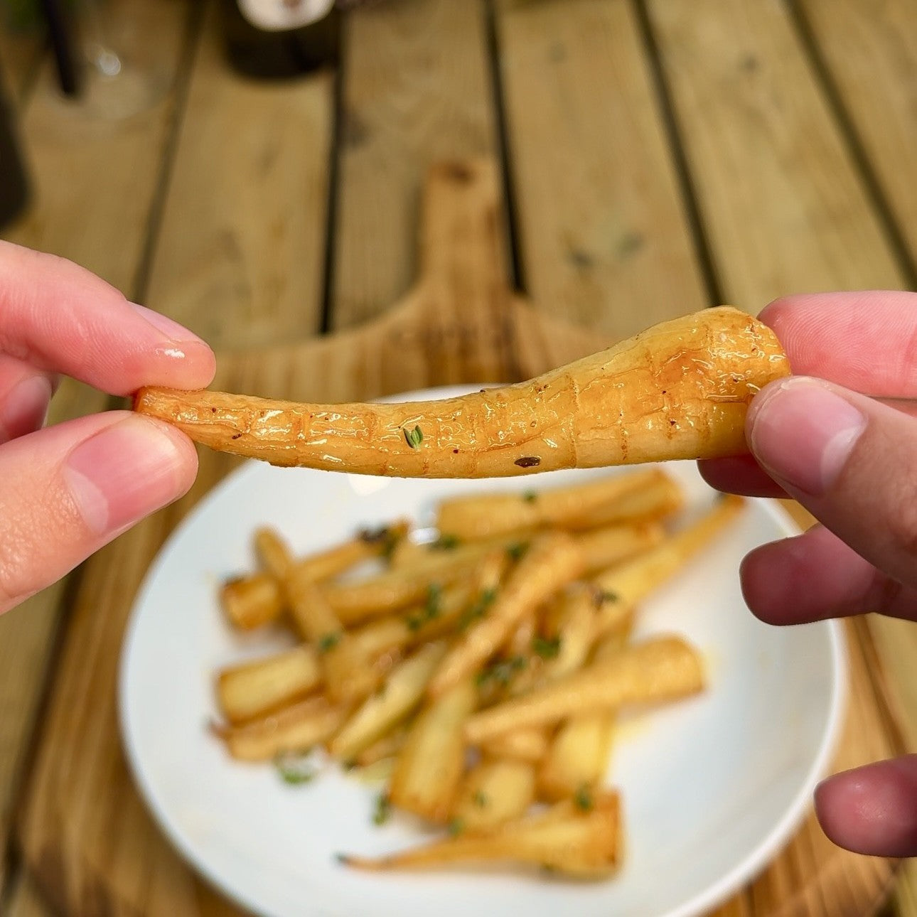 Day 3 - Roast Honey-Glazed Parsnips