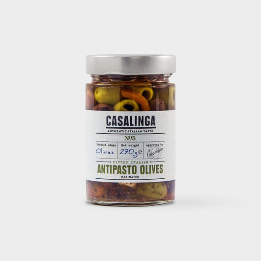 Pitted Italian Antipasto Olives 290g