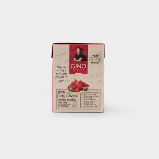 Organic Finely Chopped Tomatoes 390g BBE: 19/10/23
