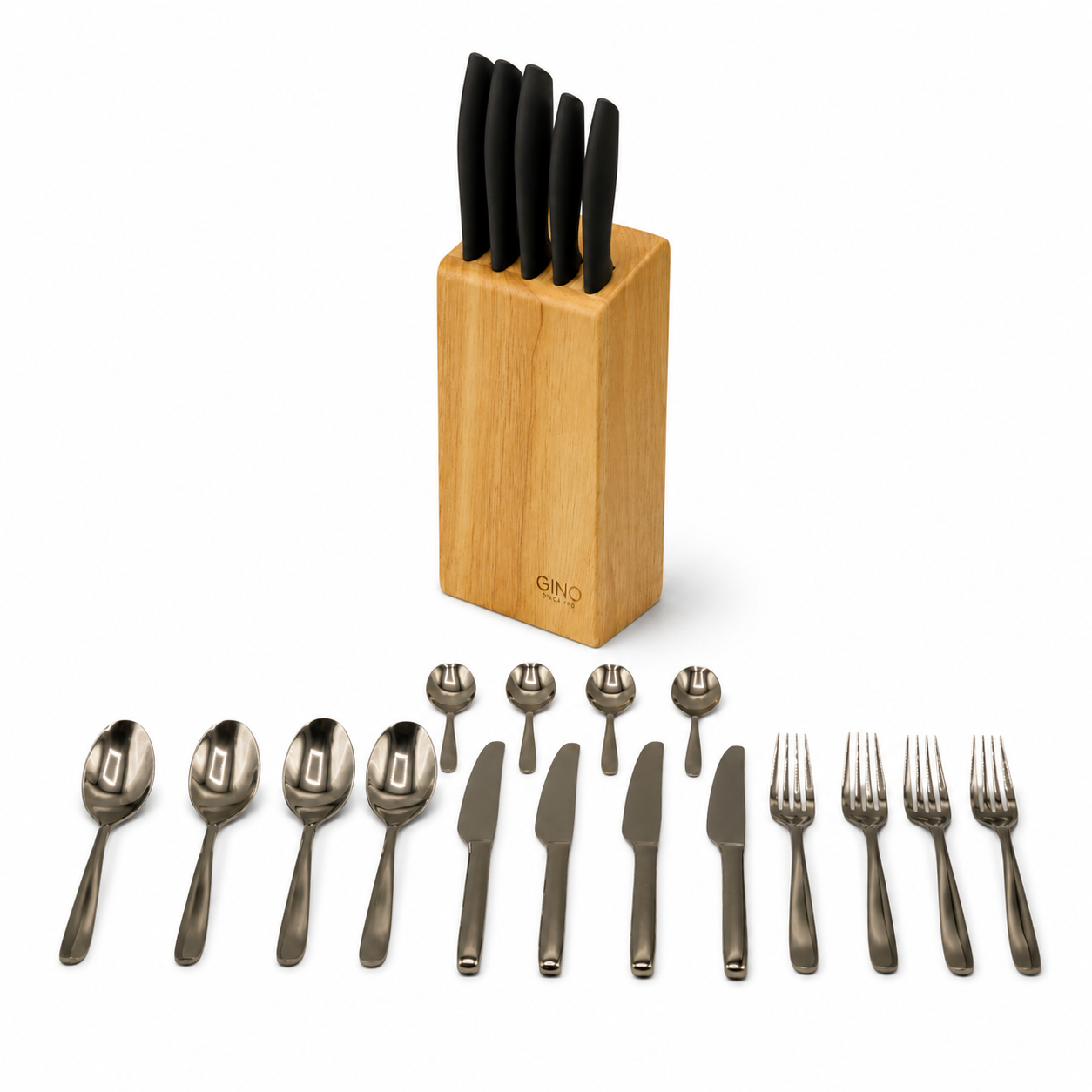Knife Block & Cutlery Bundle