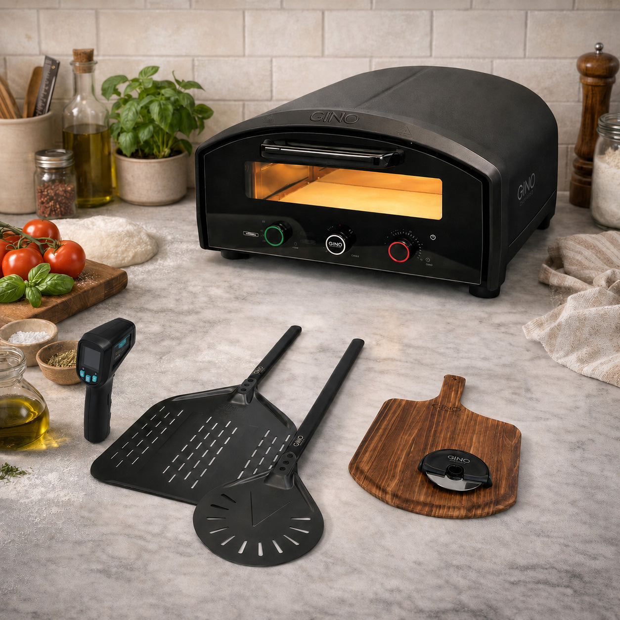 Electro 13" Complete Electric Pizza Oven Bundle