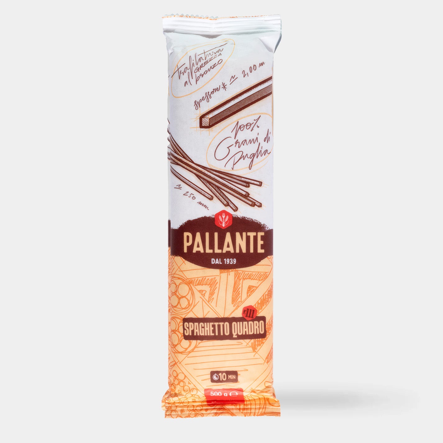 #111 Spaghetto Quadro Bronze 500g