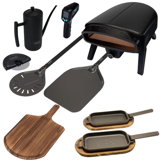 Gas Pizza Oven Super Bundle Includes 7 Accessories Free